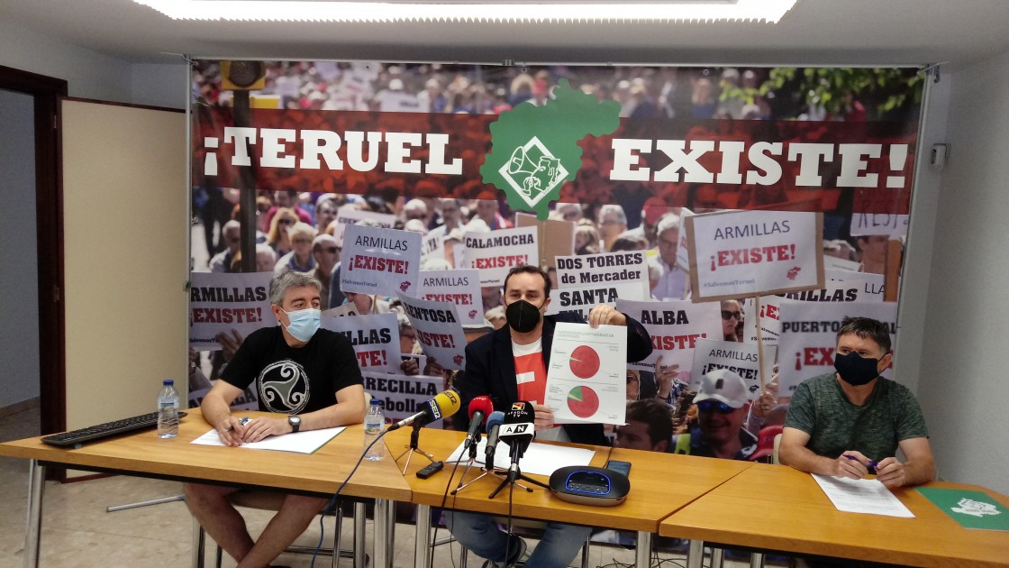 La plataforma ciudadana Teruel Existe denuncia en Europa la 
