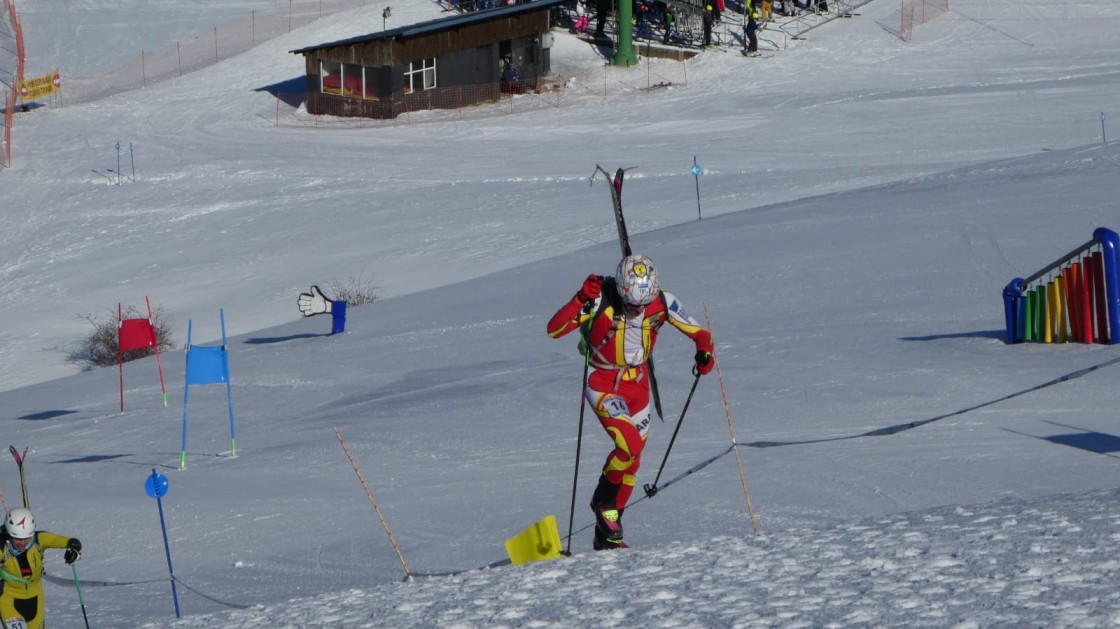 Jorge Catalán, bronce en la Copa de España M-40 de Esquí de Montaña
