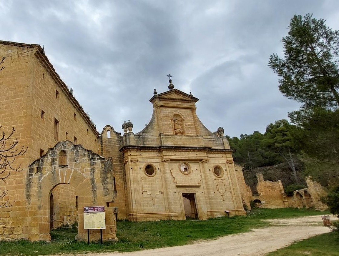 Comienzan las obras de conservación del Santuario de Nuestra Señora de Gracia de La Fresneda