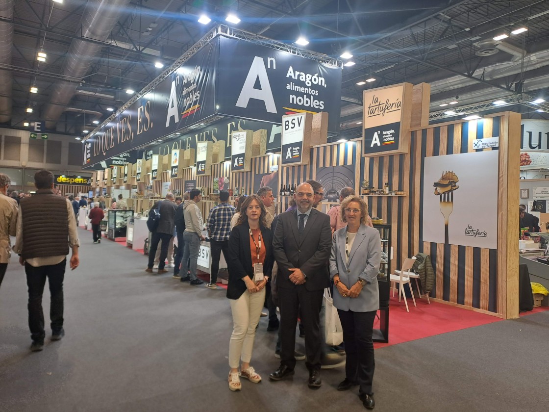 Quince empresarios agroalimentarios turolenses exponen sus productos en el Salón Gourmets de Madrid