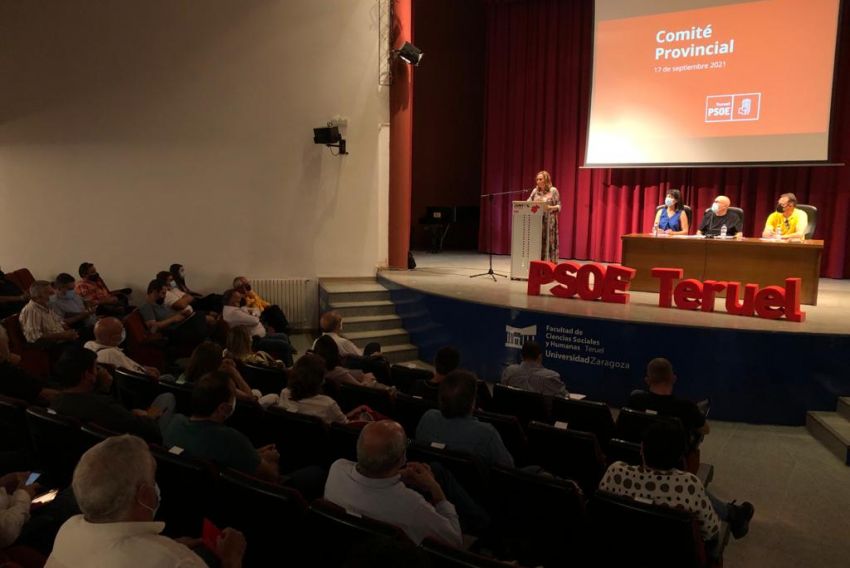 Mayte Pérez anuncia que se presentará a la reelección como secretaria general del PSOE Teruel