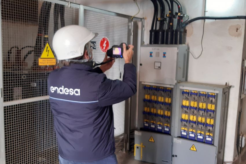 Endesa invierte 120.000 euros en la mejora tecnológica de la red de distribución en Andorra y Alcañiz