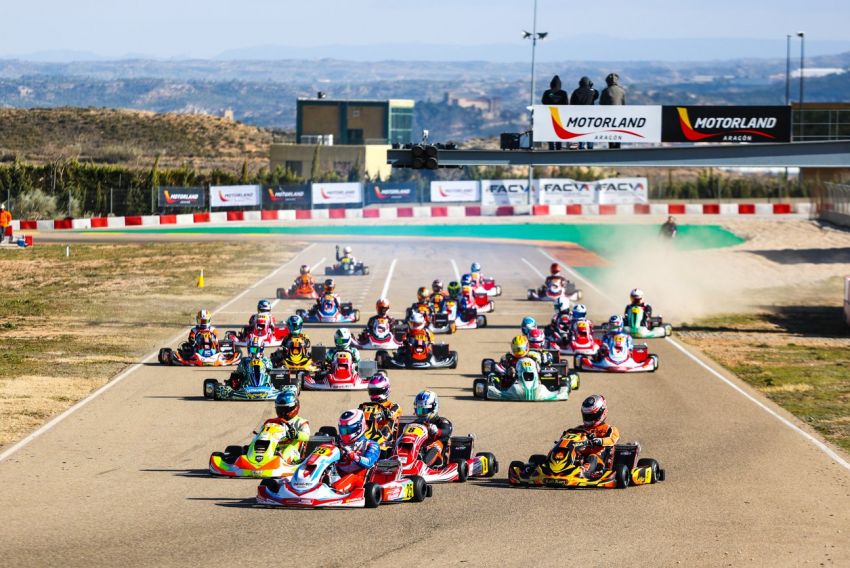 Finaliza la primera ronda del Campeonato de Karting de la Comunidad Valenciana en  Motorland