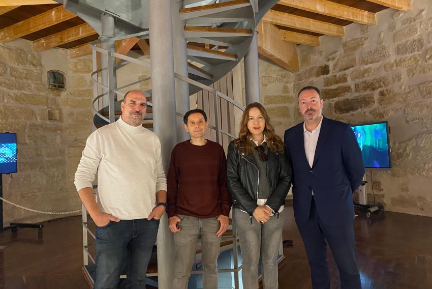 El nuevo Espacio de Arte Digital sitúa  a Alcañiz como ciudad de vanguardia