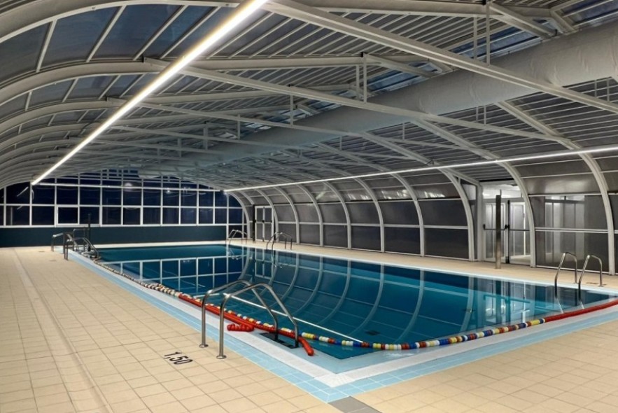 Valderrobres realiza una inversión adicional para estabilizar la temperatura de la piscina