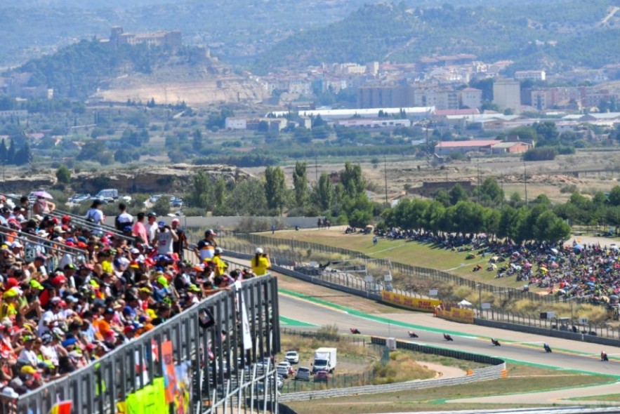 Las obras en los viales de Alcañiz solapadas, el gran hándicap para organizar la MotoGP