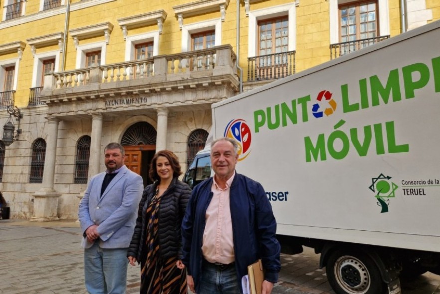 El Ayuntamiento de Teruel pondrá en marcha un nuevo servicio de Punto Limpio Móvil en la capital y sus barrios