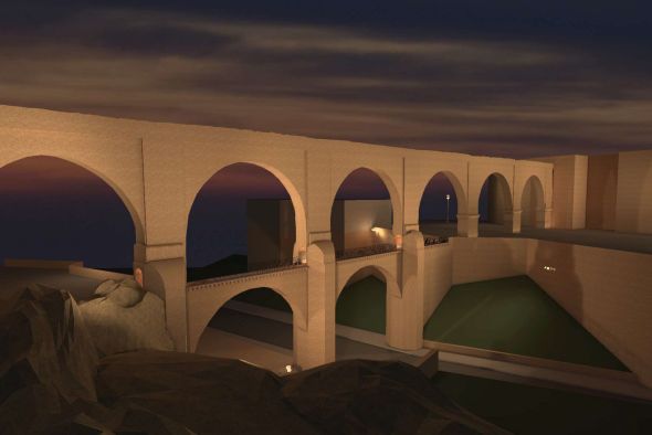 La iluminación ornamental de Los Arcos, la Lombardera y la Muralla de Teruel será homogénea
