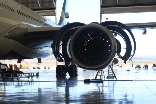Los motores de aviación distorsionan la evolución del valor de las exportaciones turolenses