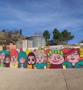 Nuevos murales de Elena Castillo a favor de la igualdad de género en Tronchón y Alacón