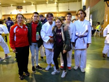 Los clubes de judo de Teruel y Alcañiz brillan en la Copa de Aragón