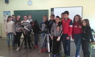 El instituto Lobetano de Albarracín trabaja la astronomía con un proyecto interdisciplinar