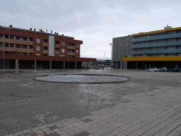 Plaza de la Cultura, donde está previsto instalar juegos infantiles