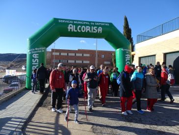 La integración social reúne a 400 senderistas en la XV Marcha Atadi-Alcorisa