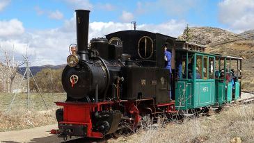 El nuevo recorrido ferroviario multiplica por seis las visitas a los museos de Utrillas