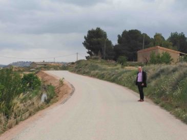Finaliza la reparación del camino del Cordel Montañés en Alcañiz