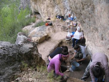 Ladruñán conserva los restos de ocupación humana más antiguos hallados en Aragón