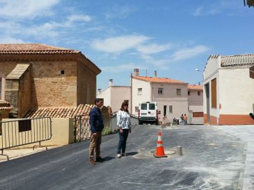 La calle Pescarranas de Alcorisa, saneada tras la adecuación