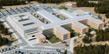 Construcciones Ribau y Eurofinsa harán la obra civil del nuevo hospital de Teruel