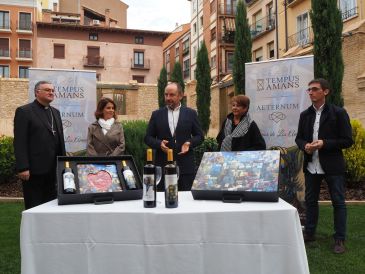 Un vino para brindar por el amor eterno: Amprius Lagar y la Fundación Amantes presenta dos nuevos vinos de Teruel