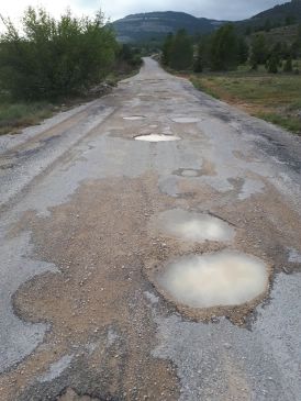 Puertomingalvo pide ayuda para mejorar la vía hasta Vistabella