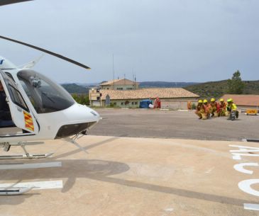 El responsable de la empresa de helicópteros comparece en Cortes dentro de la investigación del accidente de la helitransportada de Alcorisa