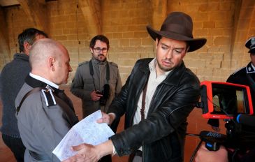 El Castillo de Valderrobres acoge el rodaje de un fanfilm de Indiana Jones