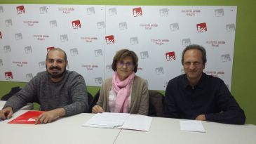 Izquierda Unida de Teruel aprueba por unanimidad tomar a Ganar como su referente en las elecciones municipales