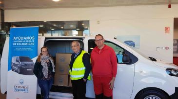 La Proace Solidaria de Rimauto recauda casi 100 kilos para el Banco de Alimentos de Teruel