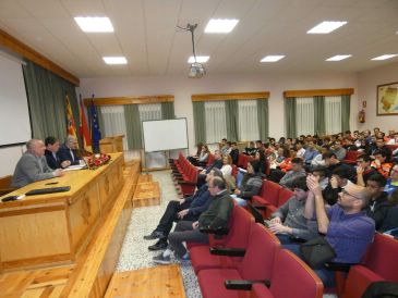 El instituto de San Blas muestra diferentes propuestas de bioeconomía en Teruel