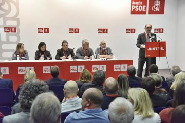 El Comité Regional del PSOE ratifica las candidaturas de las tres provincias a las Cortes de Aragón