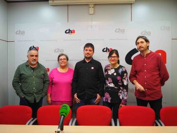El cabeza de lista de CHA Teruel a las Cortes, Chema Salvador, propone crear una agencia de desarrollo territorial