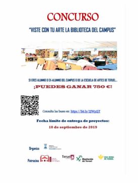 La Biblioteca del Campus de Teruel convoca un concurso para señalizar las zonas de accesos públicos