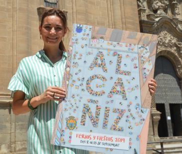 Eugenia Rueda, ganadora del cartel anunciador de las Fiestas de Alcañiz 2019: “Con el sistema de valoración anterior no podía ganar, que no soy de hacer campaña”