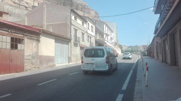 El vial de la antigua N-232 a su paso por las calles Muro de Santiago y Ronda de Teruel de Alcañiz se abre tras más de un año cerrado