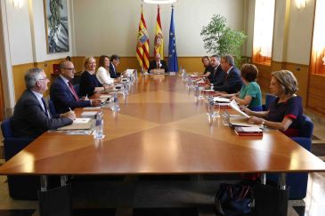 Mayte Pérez contacta con Política Territorial para intentar agilizar la firma del Fondo de Inversiones de Teruel