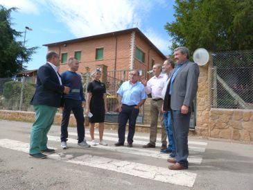 La Diputación de Teruel arreglará la carretera de acceso al instituto de San Blas