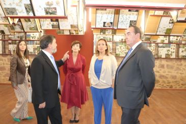 Torres de Albarracín trabaja en la finalización de la residencia y la visita a la harinera