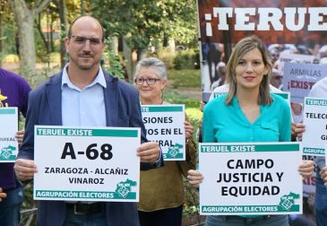 Teruel Existe dice que exigirá en las Cortes vertebrar España y no sólo mejoras para la provincia