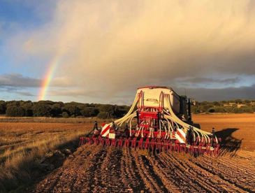 Las lluvias suaves del último mes facilitan la siembra del cereal de invierno en la provincia de Teruel