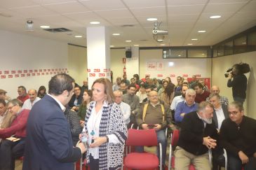 Mayte Pérez apuesta por la proximidad como hoja de ruta para el PSOE en Teruel