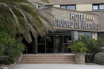 El Hotel Ciudad de Alcañiz, el primero de Aragón preparado para empezar a recibir pacientes con coronavirus