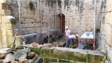 La restauración del castillo de Valderrobres arranca en las antiguas cocinas y despensa