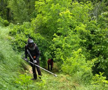 El área de Deportes de la Comarca arregla senderos y rutas del Maestrazgo