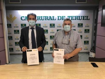 Renovado el convenio de colaboración de Caja Rural de Teruel con la asociación de Truficultores de la provincia