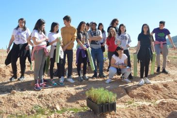 Jóvenes de Alcorisa participan en una iniciativa europea frente al cambio climático