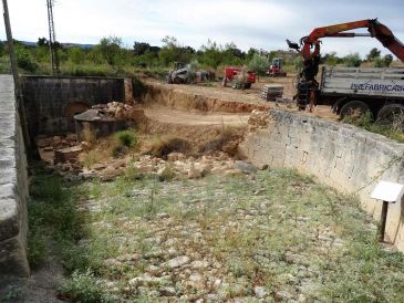 Cretas restaura la Font de la Barra, dañada por el temporal Gloria