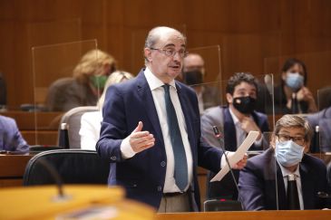 El presidente de Aragón, ingresado tras sentirse indispuesto; ha dado negativo en la PCR de Covid