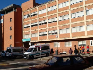El Hospital Obispo Polanco de Teruel pasa de 11 a 22 hospitalizados por Covid-19 en 24 horas