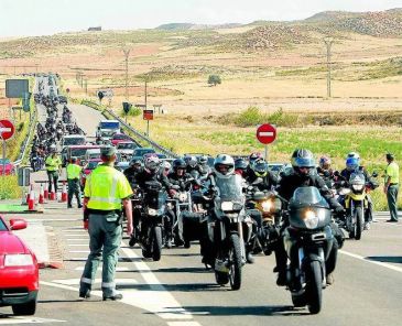 La Guardia Civil restringirá la circulación en los accesos al entorno perimetral de Motorland